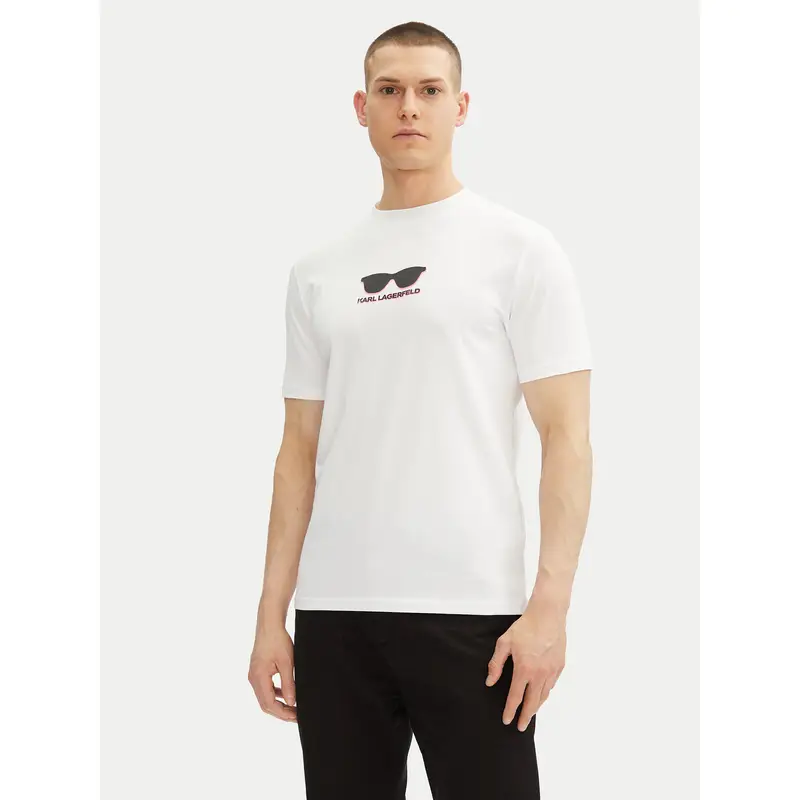 Karl Lagerfeld T-shirt Bianco 3223026