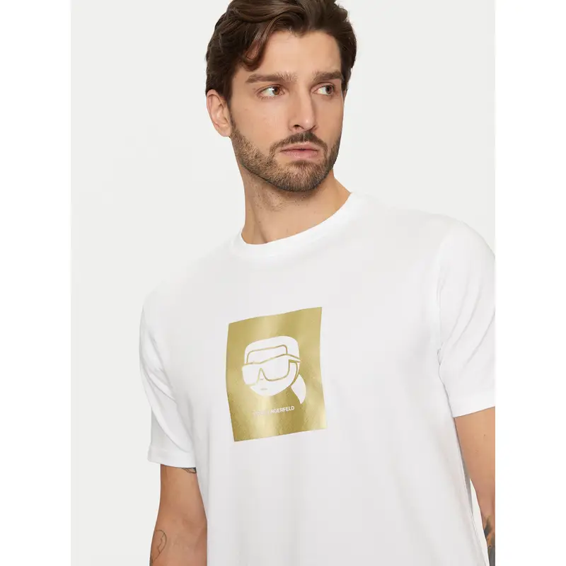 Karl Lagerfeld T-shirt Bianco 3211699