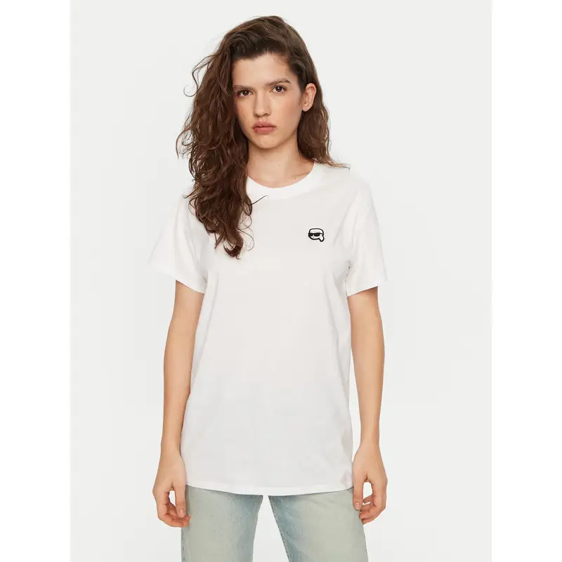 Karl Lagerfeld T-shirt Bianco 3211258