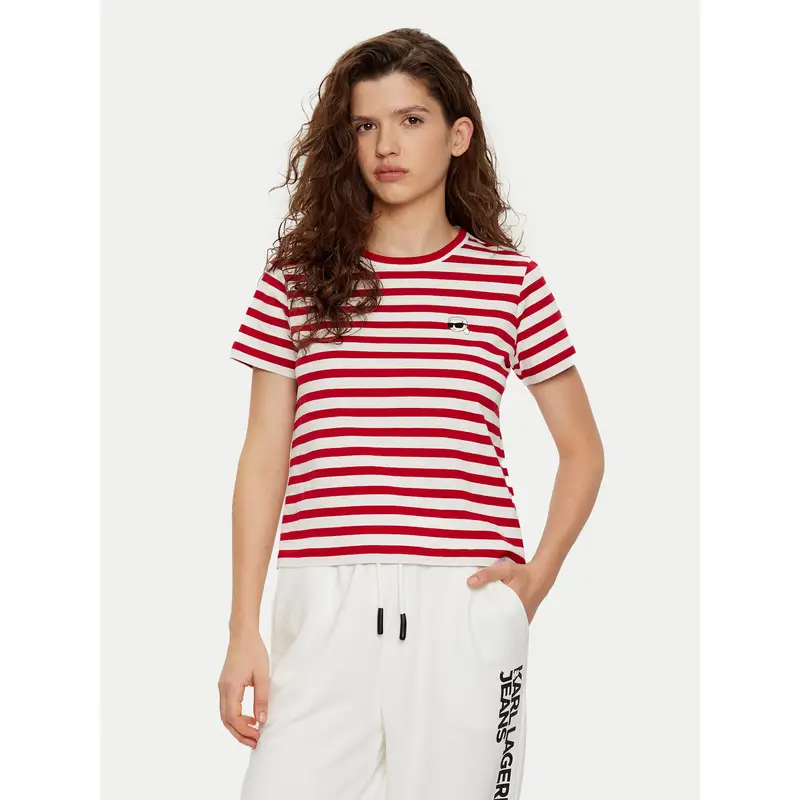 Karl Lagerfeld T-shirt Rosso 3211252