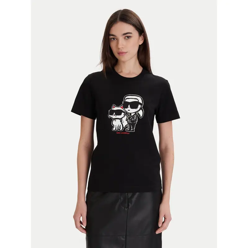 Karl Lagerfeld T-shirt Nero 3540083