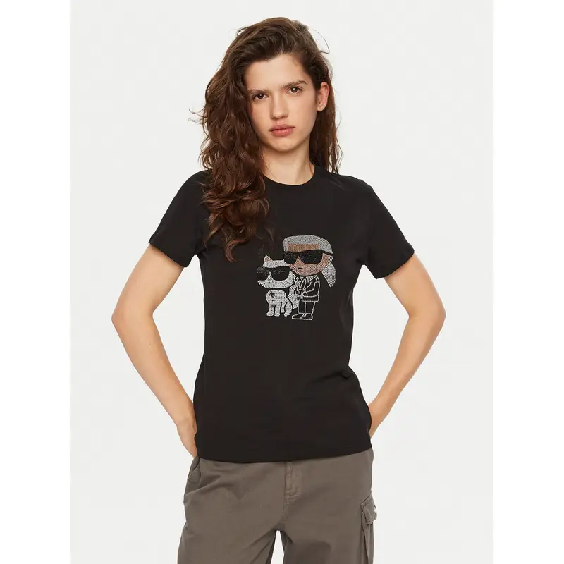 Karl Lagerfeld T-shirt Nero 3211278