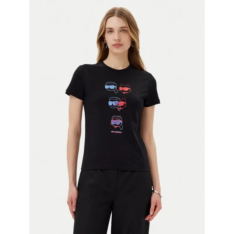 Karl Lagerfeld T-shirt Nero 3214244