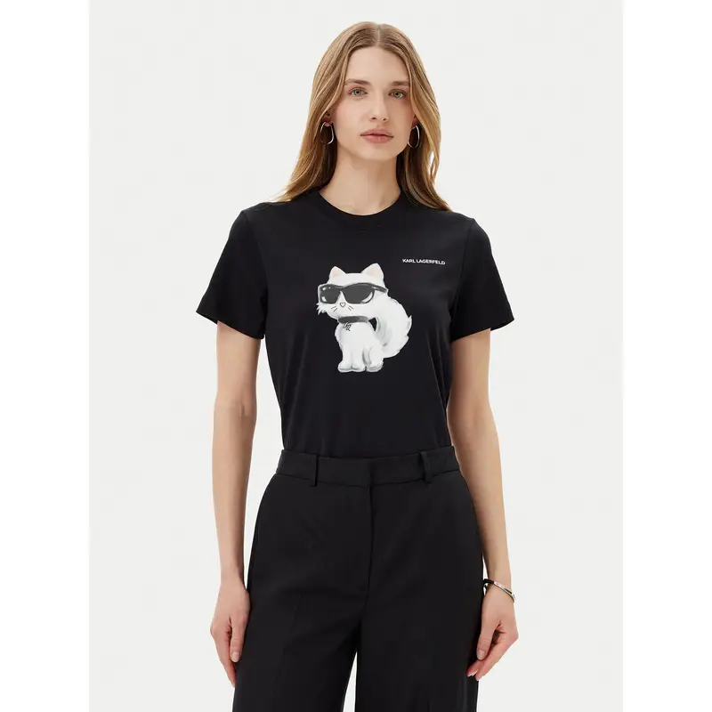 Karl Lagerfeld T-shirt Nero 3540308