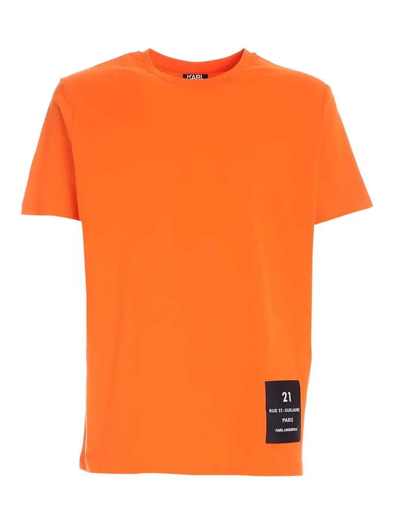 Karl Lagerfeld T-shirt Arancione 3251646
