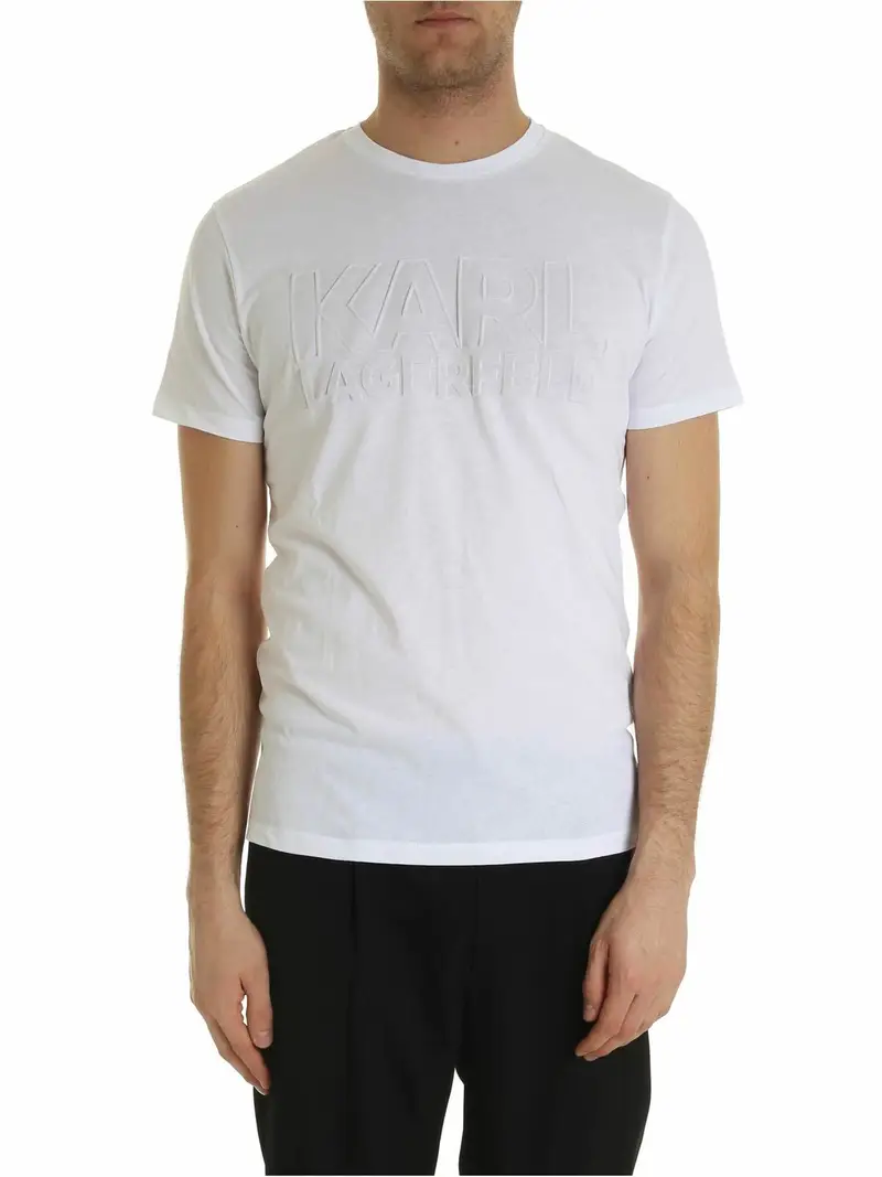 Karl Lagerfeld T-shirt Bianco 3258913