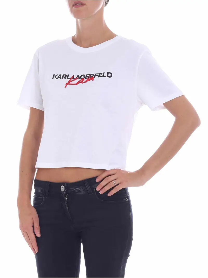 Karl Lagerfeld T-shirt Bianco 3258896
