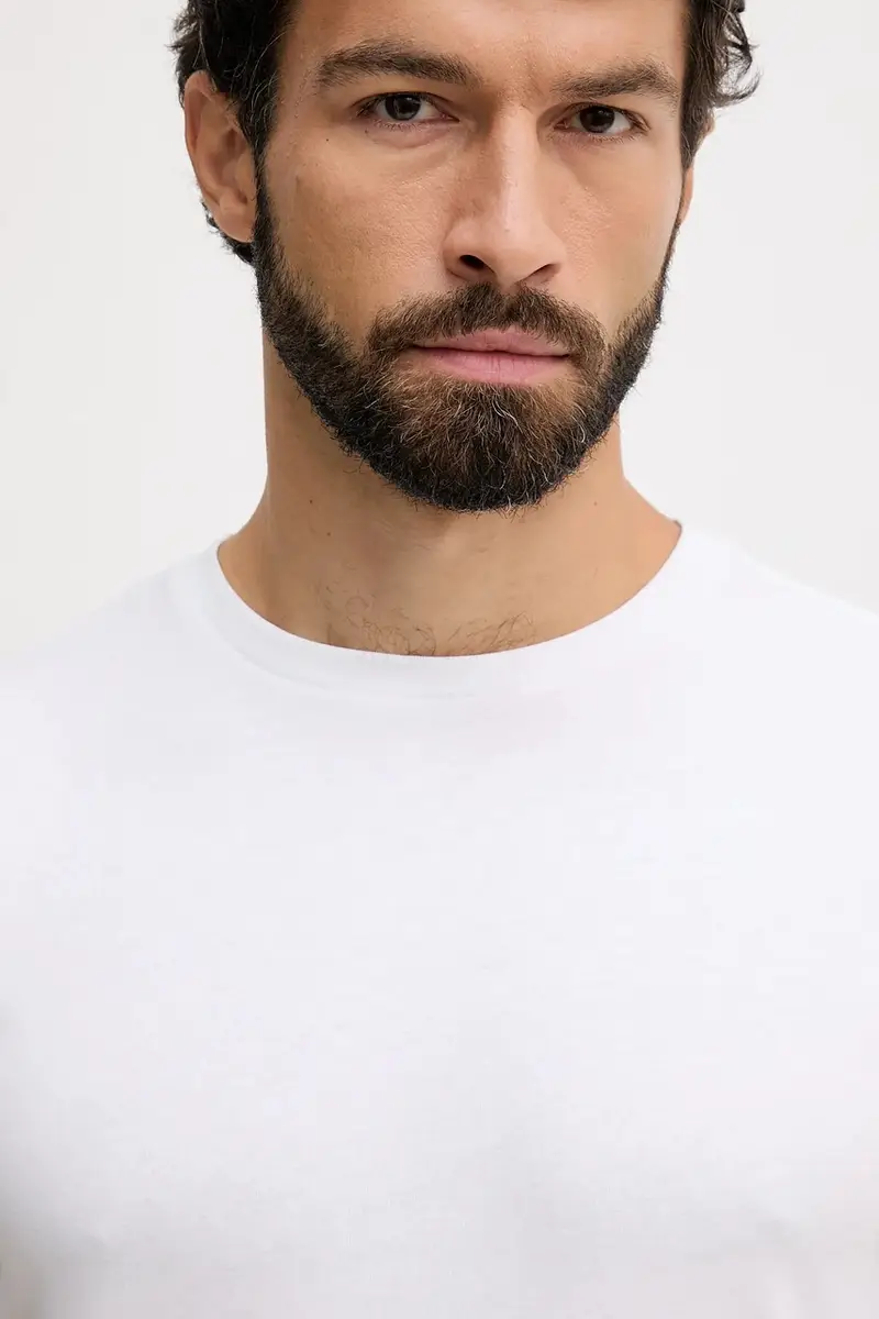 Karl Lagerfeld T-shirt Bianco 3765973 miniatura 4