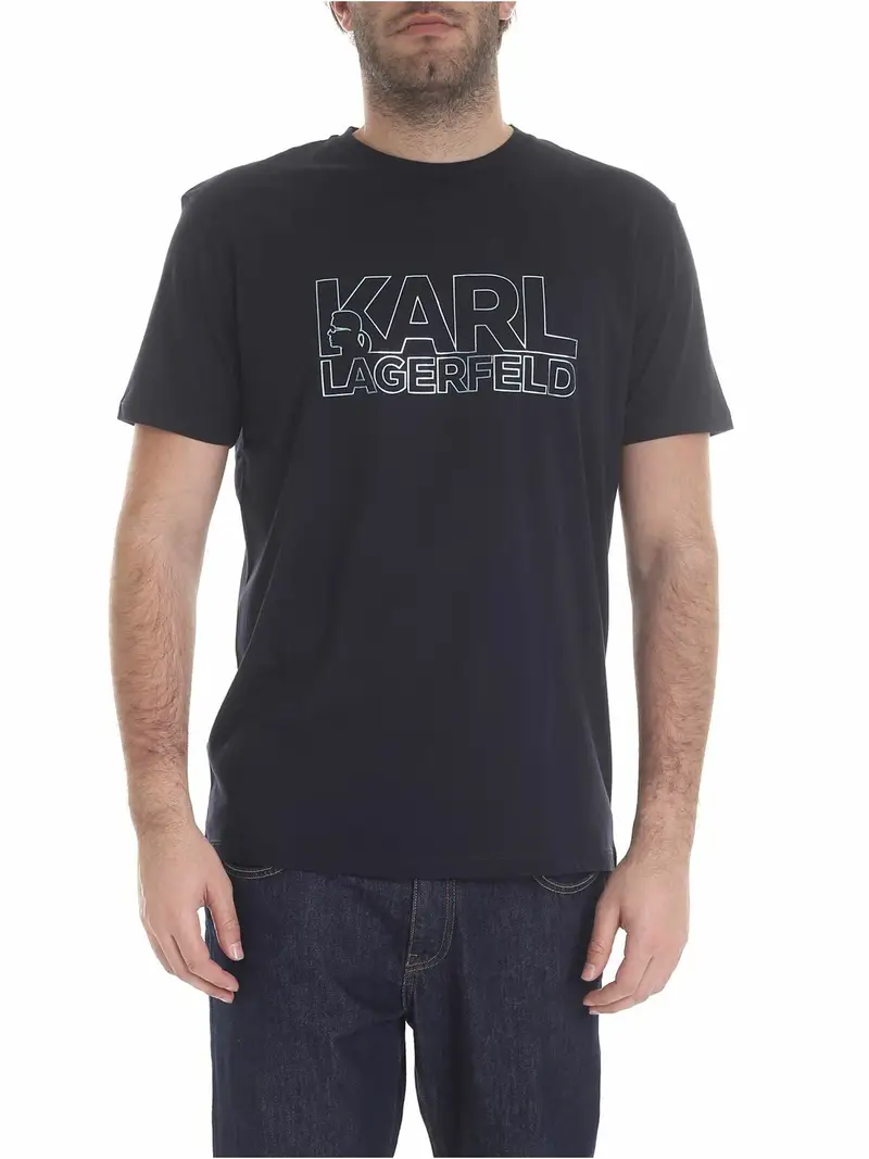 Karl Lagerfeld T-shirt Blu 3270688