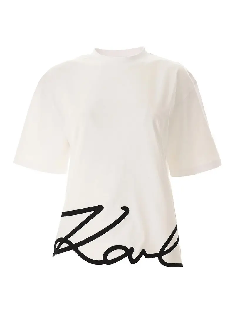 Karl Lagerfeld T-shirt Bianco 3261224