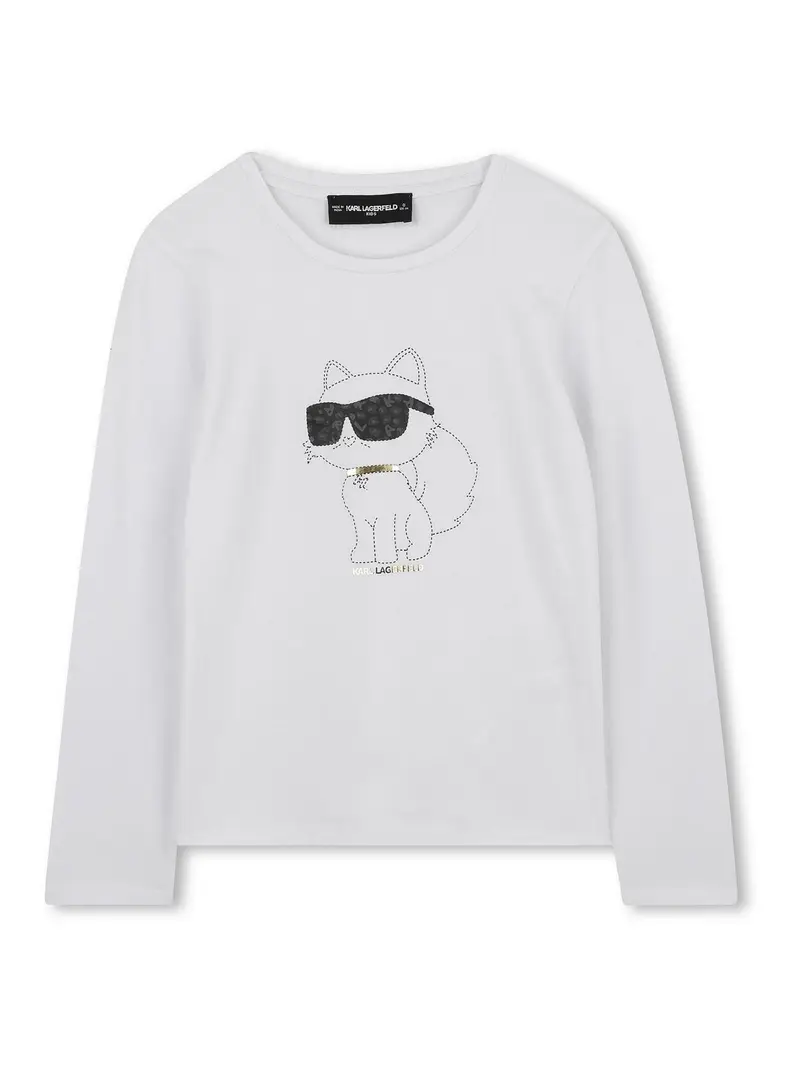 Karl Lagerfeld T-shirt Bianco 4183981