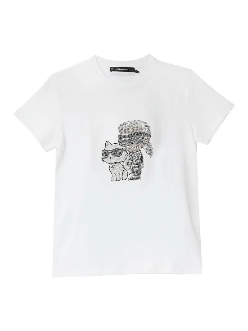 Karl Lagerfeld T-shirt Bianco 3268095