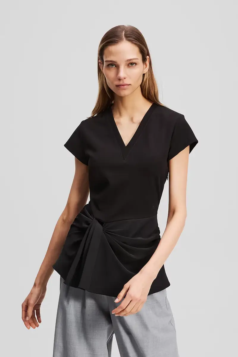 Karl Lagerfeld T-shirt Donna Nero 3337755