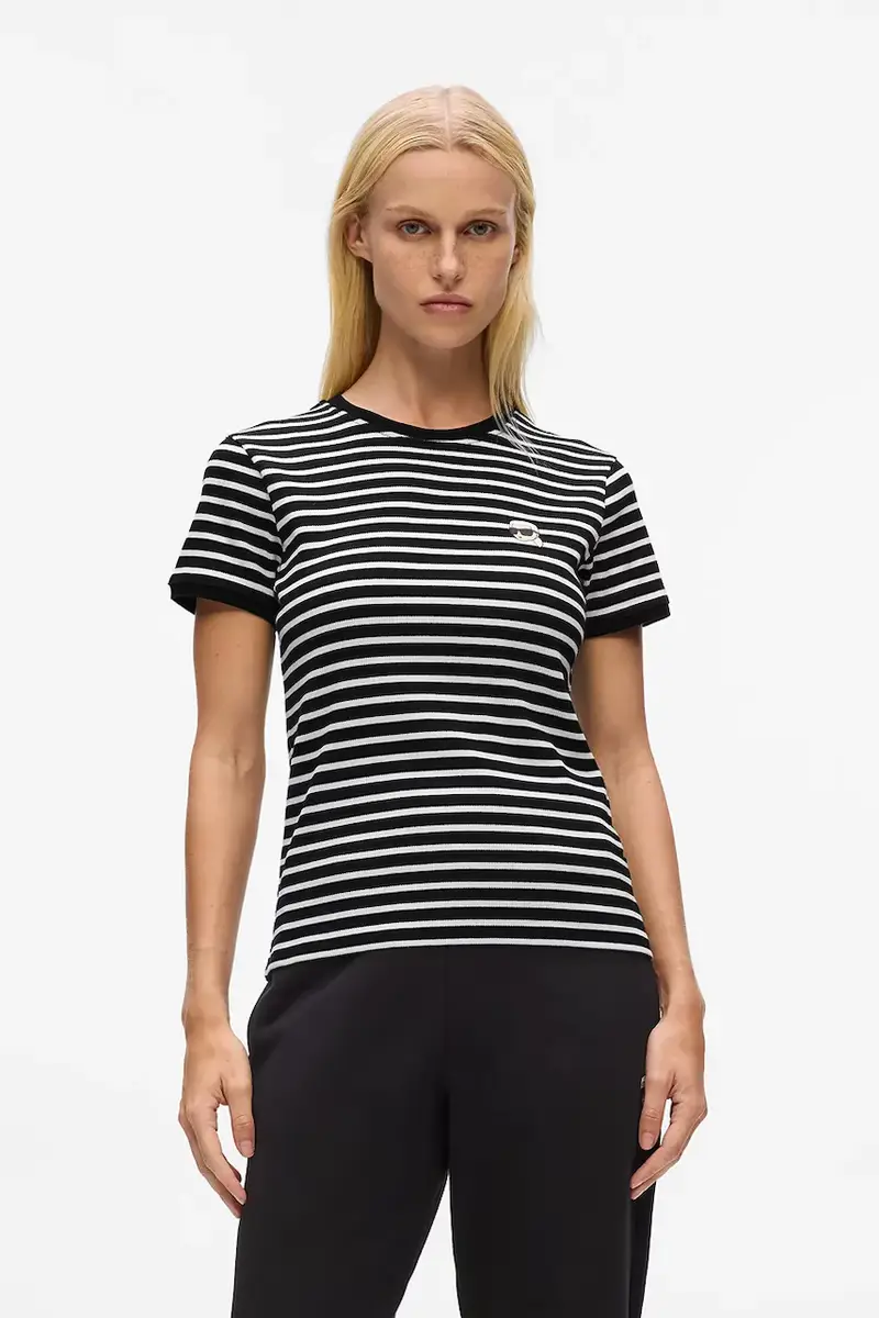 Karl Lagerfeld T-shirt Donna Nero 3275850
