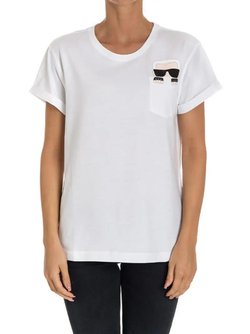 Karl Lagerfeld T-shirt Bianco 3258865
