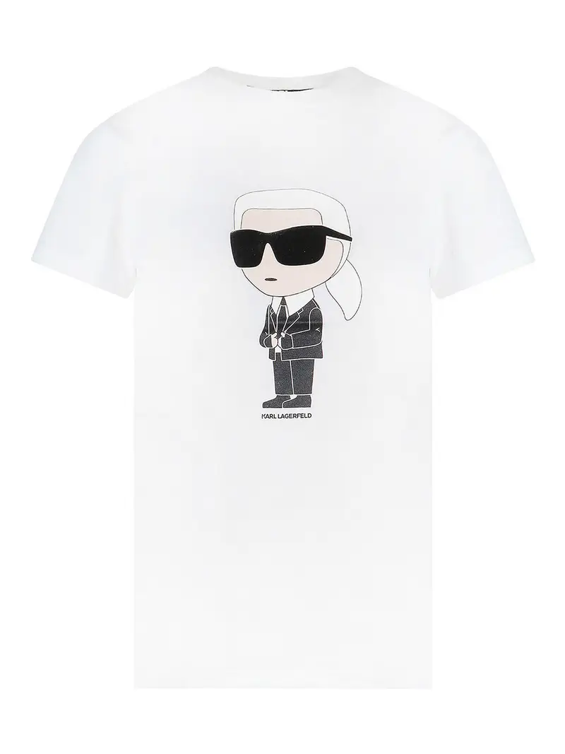 Karl Lagerfeld T-shirt Bianco 3259560