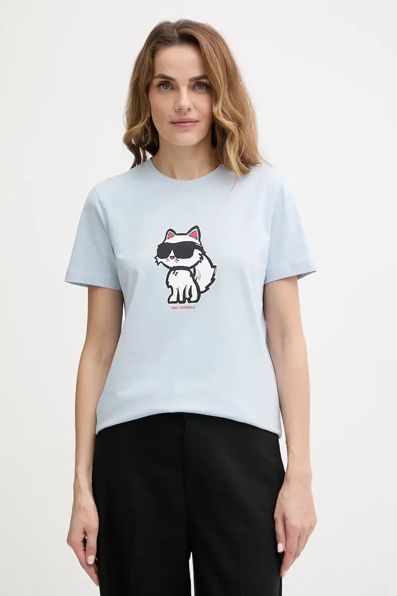 Karl Lagerfeld T-shirt Blu 3955927