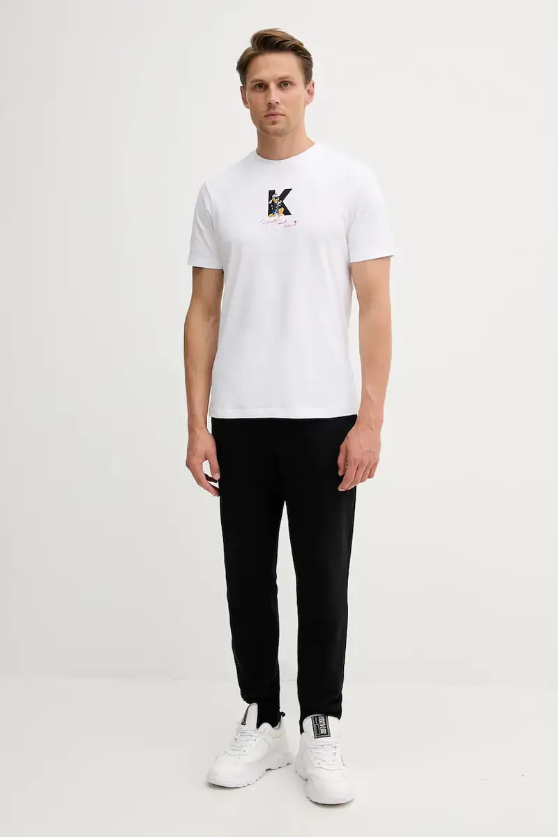 Karl Lagerfeld T-shirt Uomo Bianco 2982441 miniatura 2