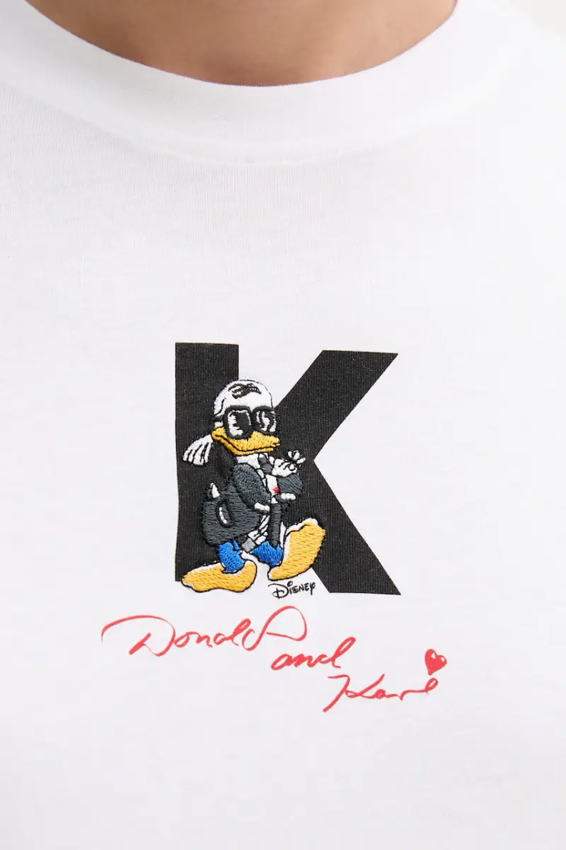 Karl Lagerfeld T-shirt Uomo Bianco 2982441 miniatura 5