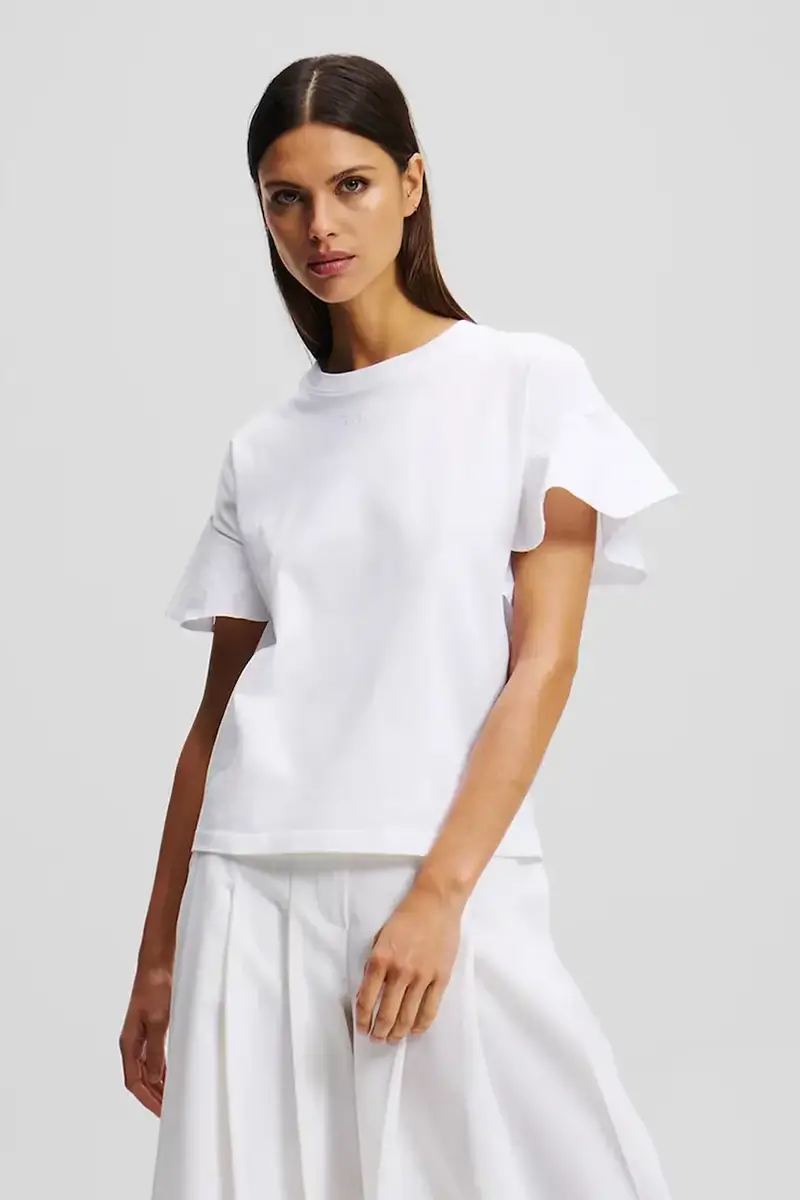 Karl Lagerfeld T-shirt Donna Bianco 3301625