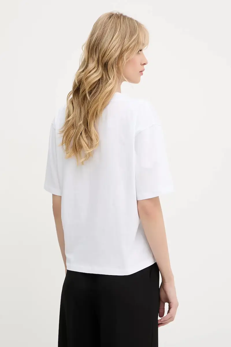 Karl Lagerfeld T-shirt Donna Bianco 3301514 miniatura 3