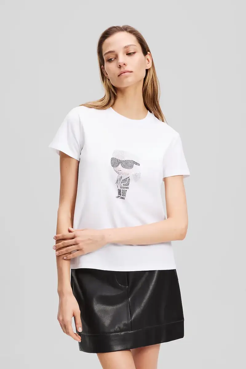 Karl Lagerfeld T-shirt Donna Bianco 3527428