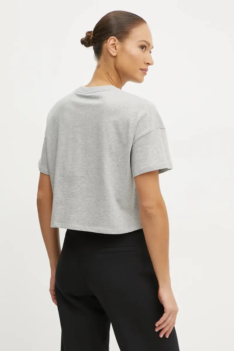 Karl Lagerfeld T-shirt Donna Grigio 3324660 miniatura 3