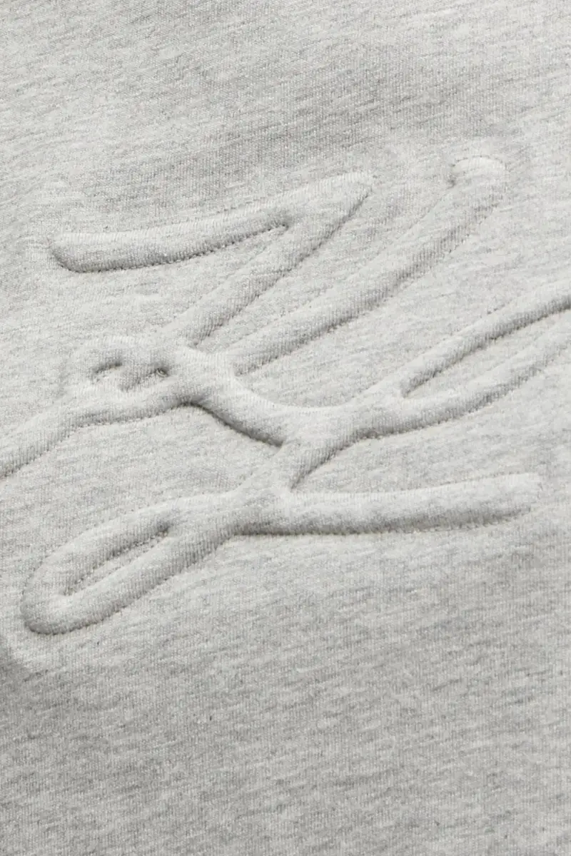 Karl Lagerfeld T-shirt Donna Grigio 3324660 miniatura 5