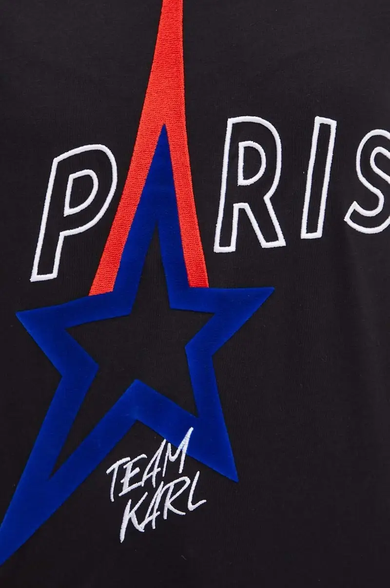 Karl Lagerfeld T-shirt Donna Nero 3625471 miniatura 5