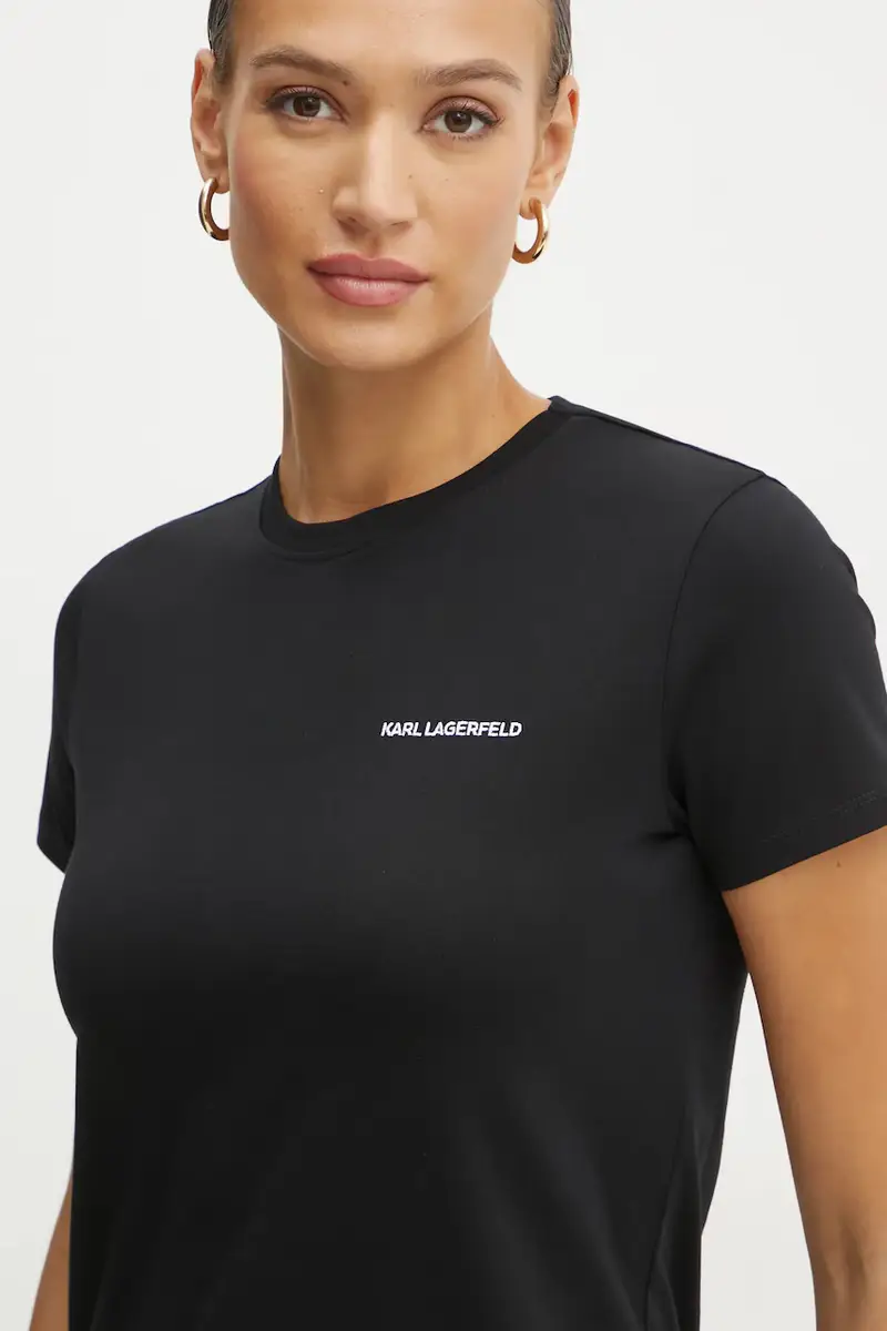 Karl Lagerfeld T-shirt Donna Nero 3527618