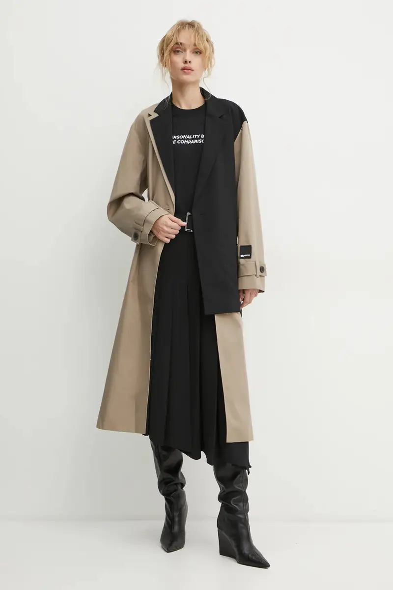 Karl Lagerfeld T-shirt Donna Nero 3627090 miniatura 2