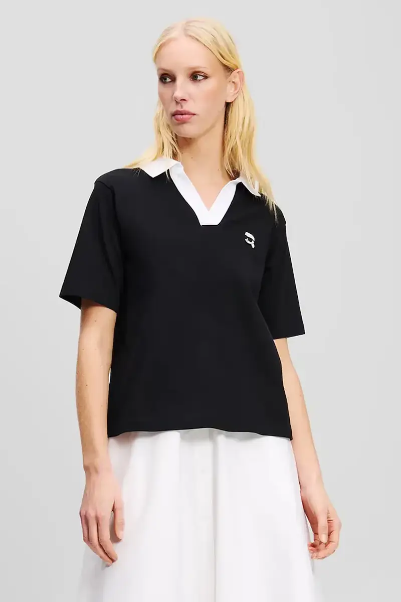 Karl Lagerfeld T-shirt Donna Nero 3527672