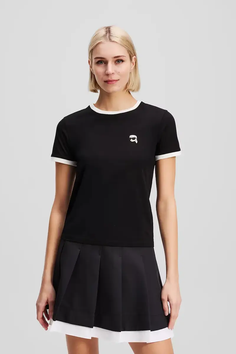 Karl Lagerfeld T-shirt Donna Nero 3263693