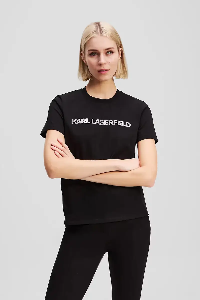 Karl Lagerfeld T-shirt Donna Nero 2890027