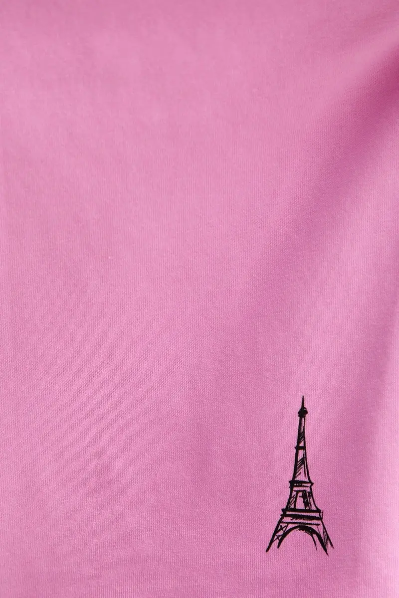 Karl Lagerfeld T-shirt Donna Rosa 3276393 miniatura 5