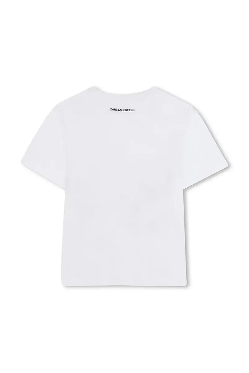 Karl Lagerfeld T-shirt Bianco 3766310 miniatura 2