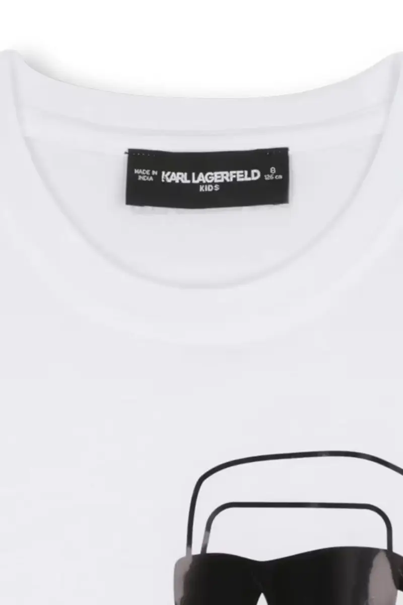 Karl Lagerfeld T-shirt Bianco 3766310 miniatura 3