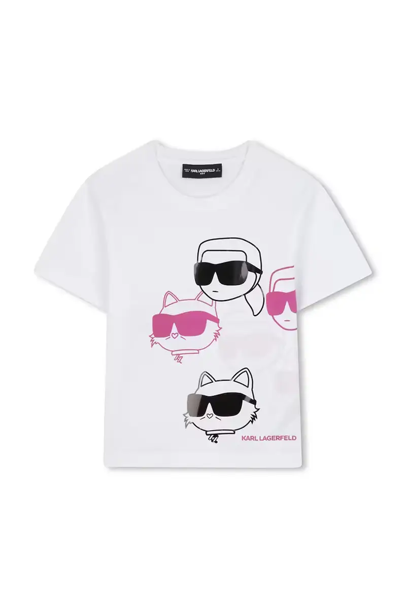 Karl Lagerfeld T-shirt Bianco 3766310