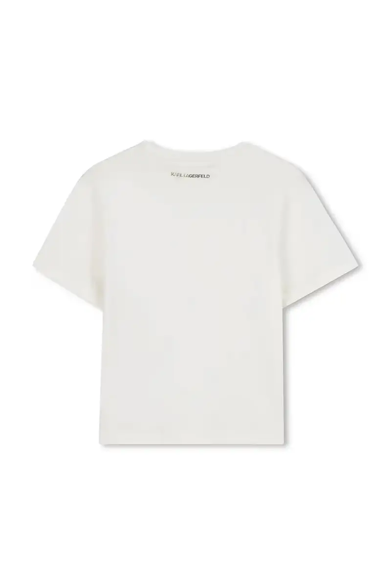 Karl Lagerfeld T-shirt Bianco 3766278 miniatura 2