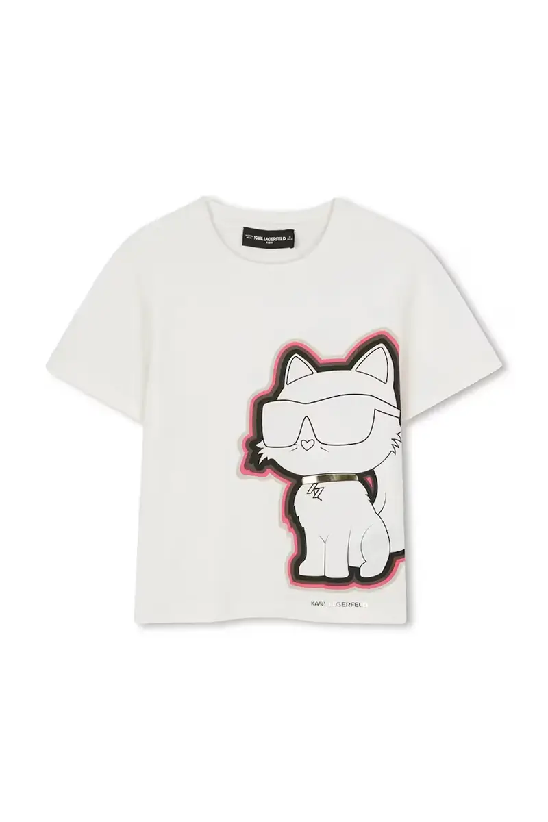Karl Lagerfeld T-shirt Bianco 3766278
