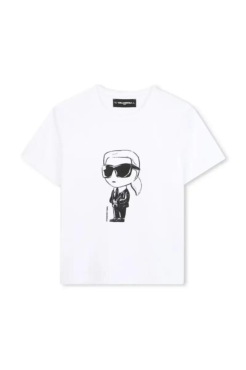 Karl Lagerfeld T-shirt Bianco 3766300 miniatura 2