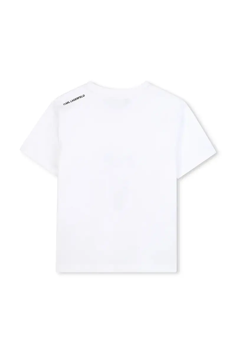 Karl Lagerfeld T-shirt Bianco 3766300 miniatura 3