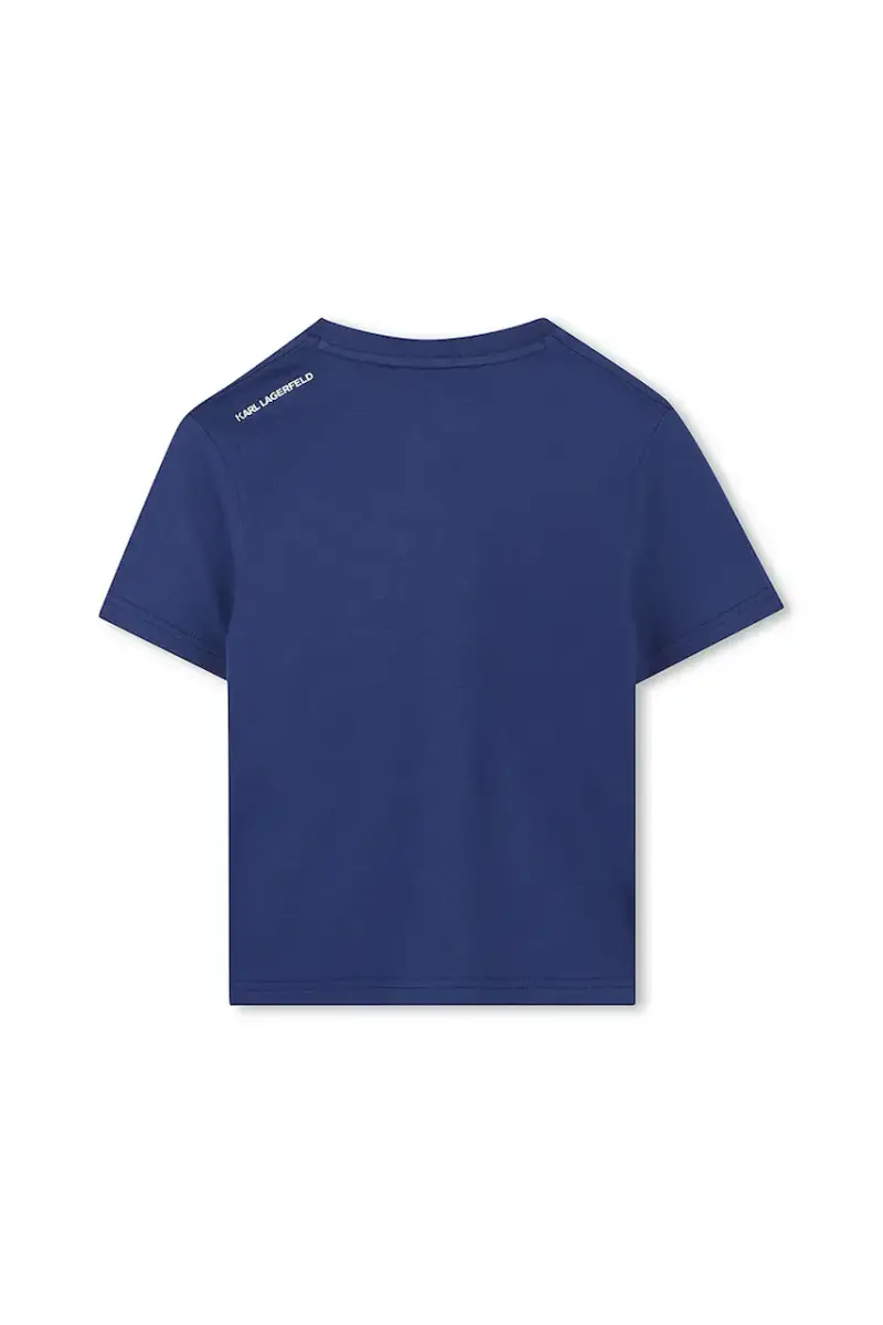 Karl Lagerfeld T-shirt Blu 3581621 miniatura 2