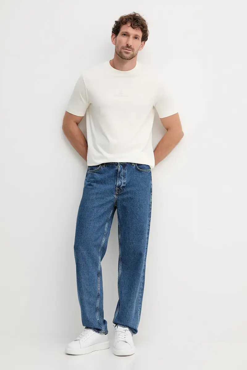 Karl Lagerfeld T-shirt Uomo Beige 3123699 miniatura 2