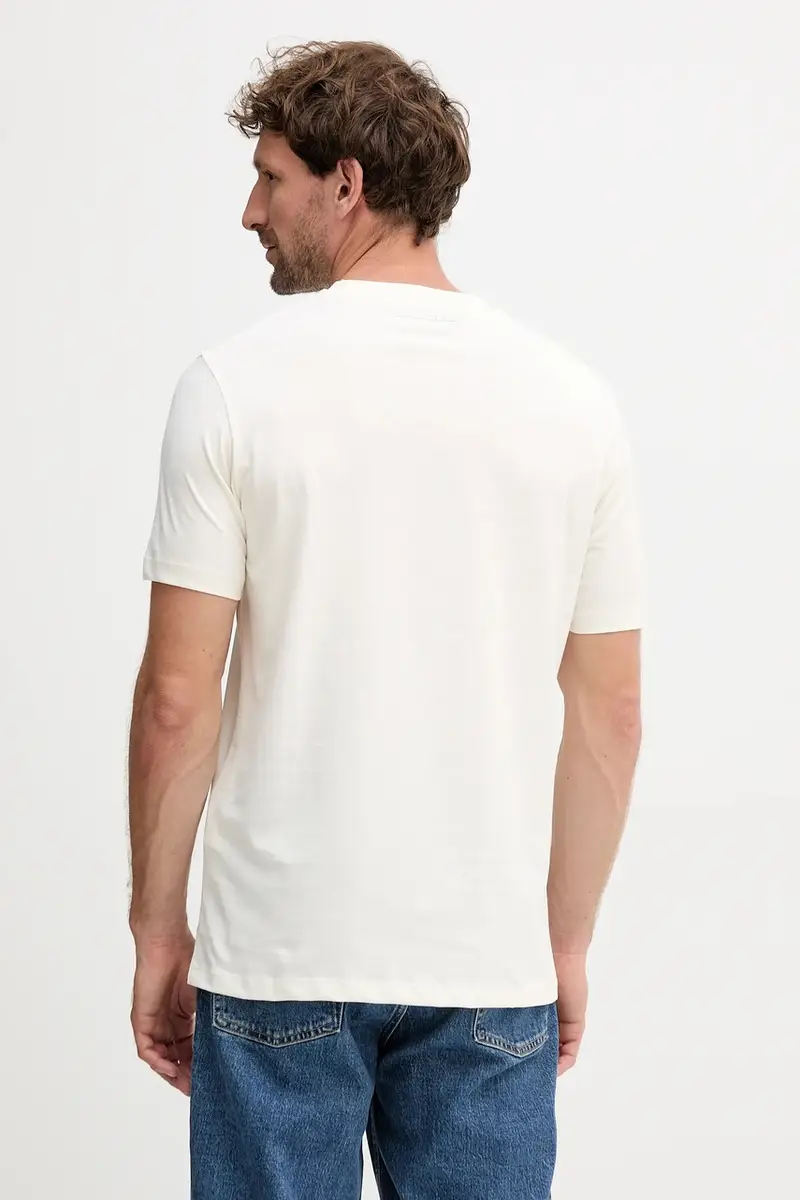 Karl Lagerfeld T-shirt Uomo Beige 3123699 miniatura 3