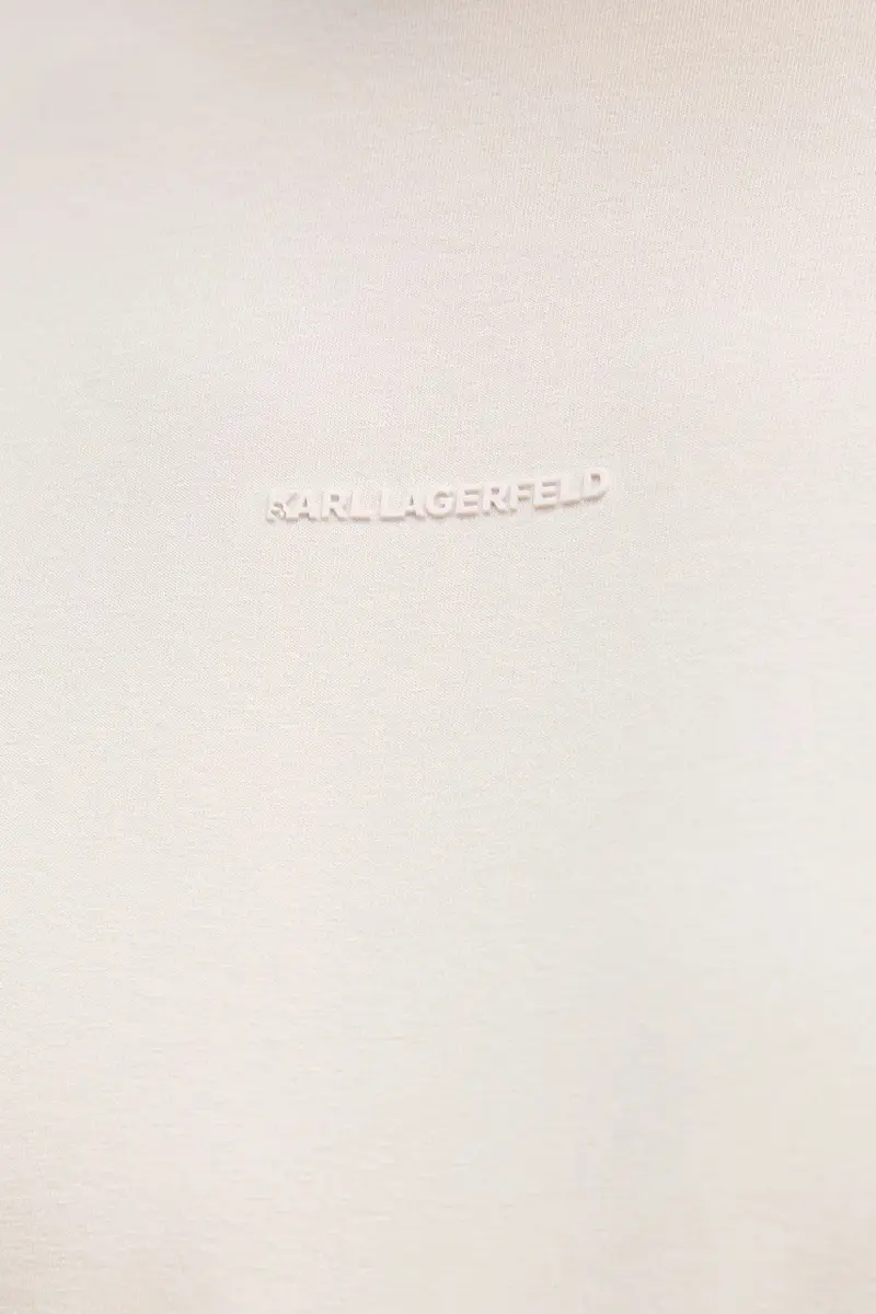 Karl Lagerfeld T-shirt Uomo Beige 3242592 miniatura 4