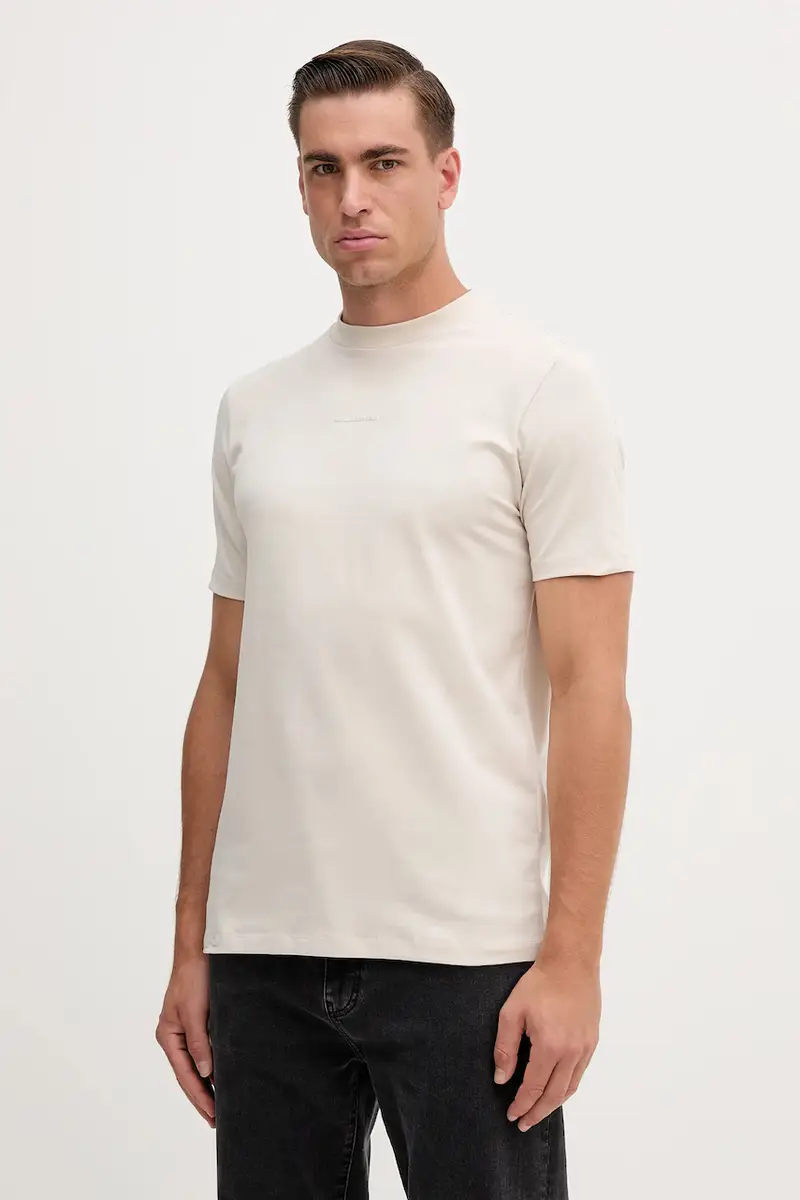 Karl Lagerfeld T-shirt Uomo Beige 3242592