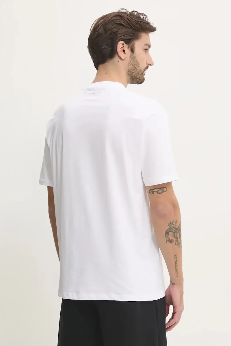 Karl Lagerfeld T-shirt Uomo Bianco 3300741 miniatura 3
