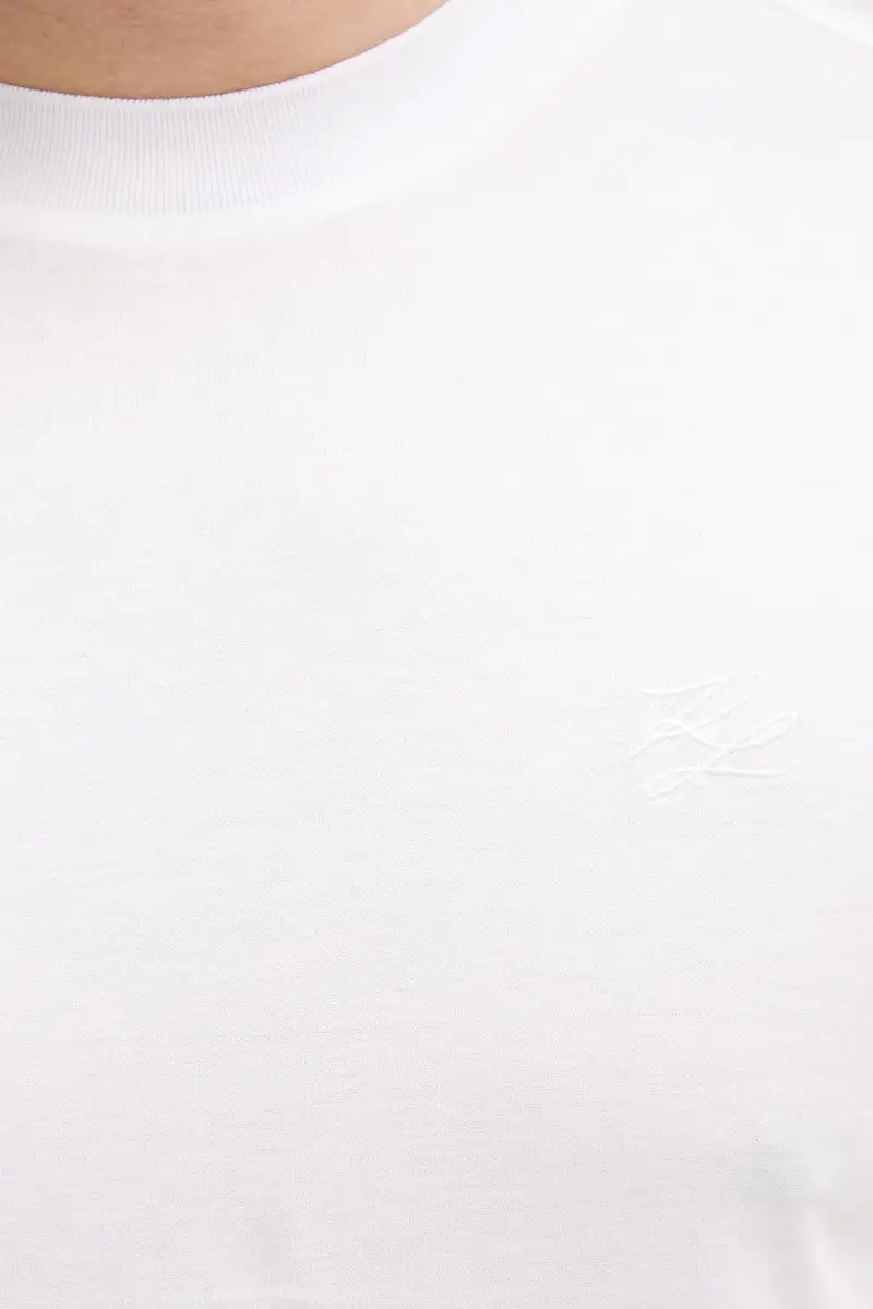 Karl Lagerfeld T-shirt Uomo Bianco 2885718 miniatura 5