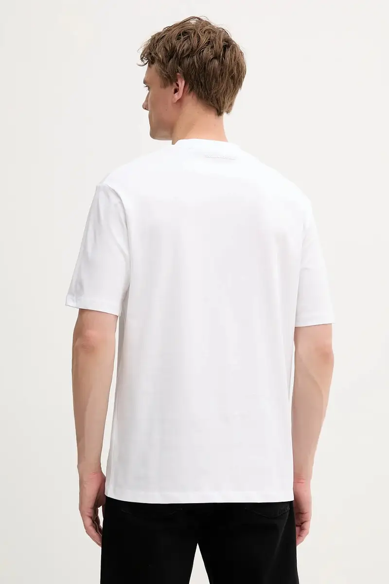Karl Lagerfeld T-shirt Uomo Bianco 2885714 miniatura 3